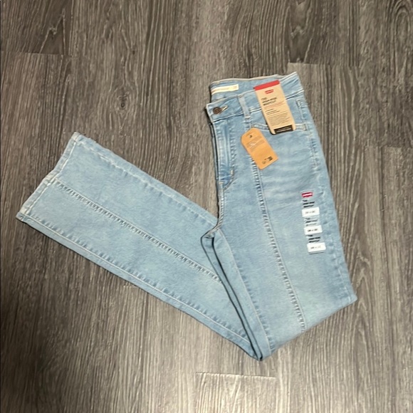 Levi's Blue Boot Cut Jeans Classic Denim - Picture 1 of 8
